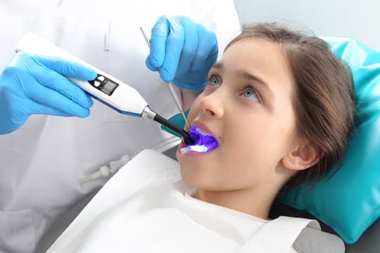 Laughing gas for painless treatment